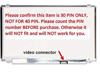 

15.6" HD Laptop Replacement LED LCD Screen Compatible with 6HTP8 Dell Inspiron 15-5000 Series