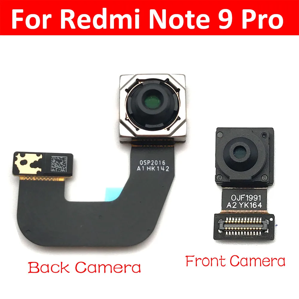 Back Camera Lens Xiaomi Redmi Note 9 Pro | Camera Rear Xiaomi Redmi Note 9  Pro - New - Aliexpress