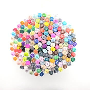 

Touchnew Markers Brush Pen Set 24 30 40 60 80 168 Alcohol Based Markers for Drawing Manga Dual Headed Sketch Art Markers