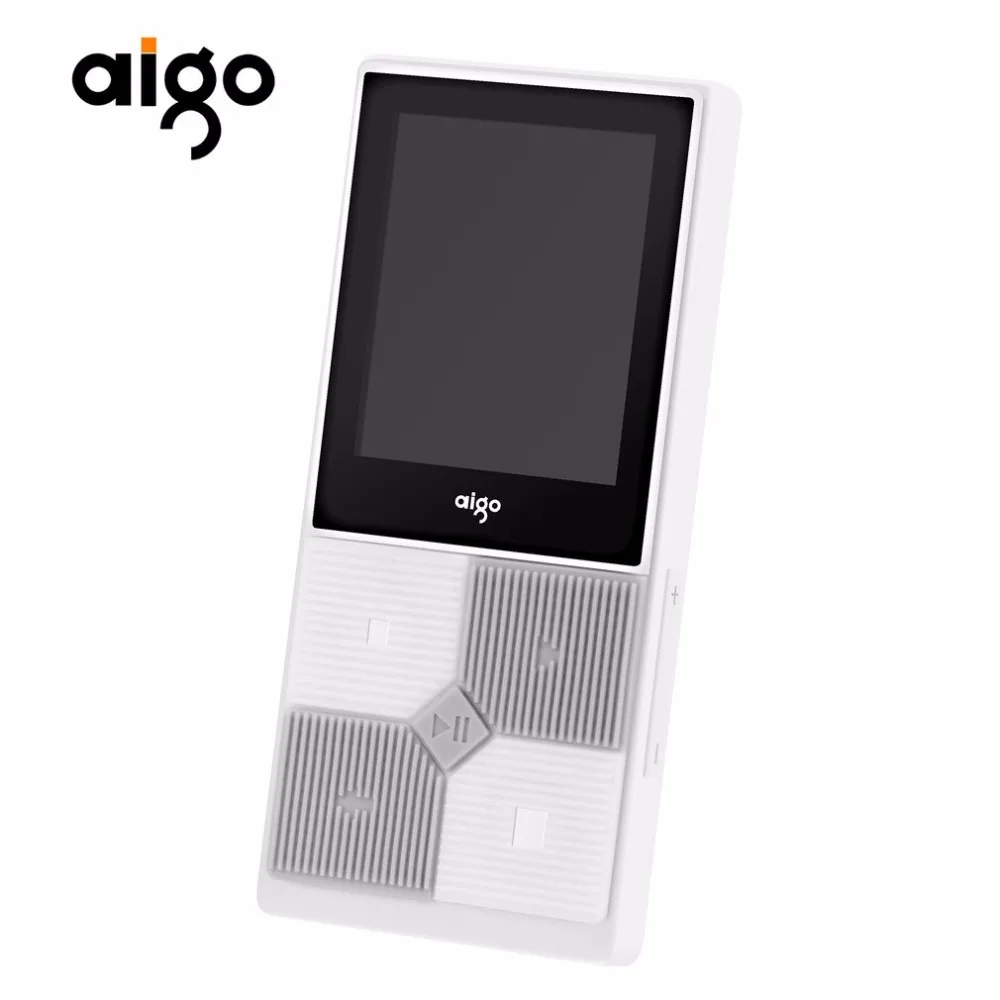 Aigo 206 Portable Slim MP3 Music Player 1.8" TFT Screen Display 128x160 Support 64GB SD Card Adjustable Audio MP3 Player