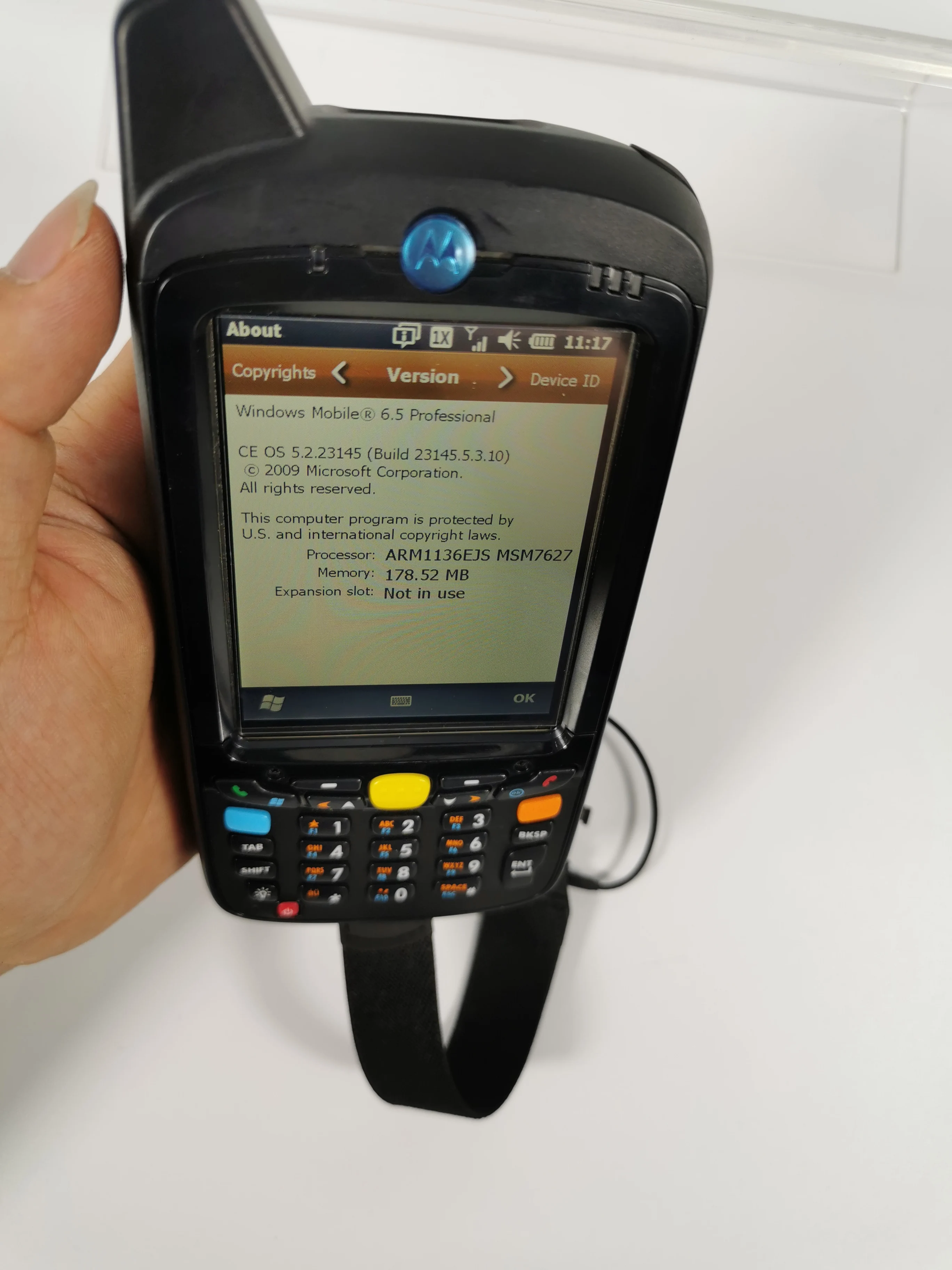 Сборщик данных PDA мобильный портативный терминал для символа Motorola MC659B-PD0BAF00100 MC659B WM6.X WL 256 MB/1 GB сканер штрих-кода