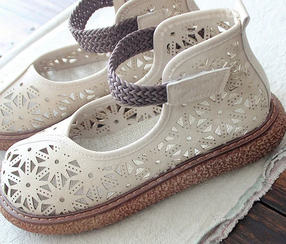 Careaymade-Summer cotton and hemp comfortable women's literature and art RETRO thick soled big toe sandals,4 colors