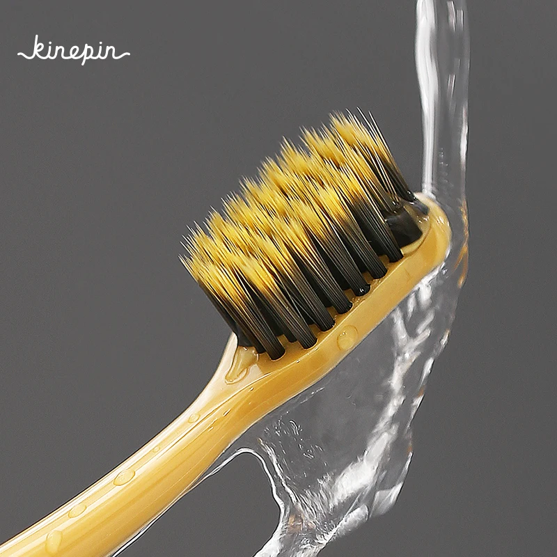 KINEPIN, 2 шт., зубная щетка для глубокой очистки, зубная щетка для ухода за зубами, гигиена полости рта, средняя тонкая щетина, зубная щетка для взрослых