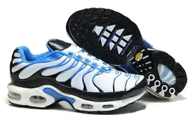Оригинальные спортивные кроссовки; chaussure TN Plus; беговые кроссовки; 95 tn; мужские кроссовки; 97; обувь для бега на открытом воздухе; Цвет Черный; 98; кроссовки; белые спортивные US7-12