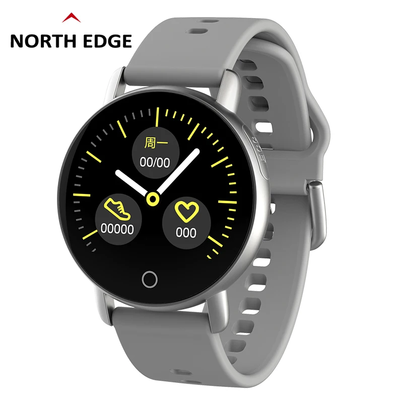 North Edge Смарт часы ЭКГ + PPG монитор сердечного ритма во время сна кровяное давление