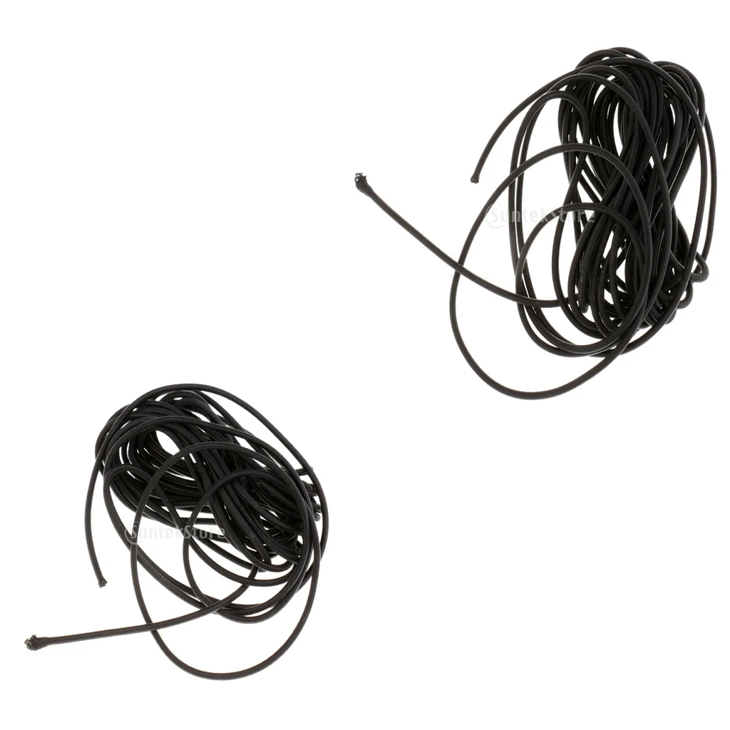 Tent Pole Shock Cord for Camping Tent Pole Rod Repair Kit, Elastic Ropes, 2 Pack