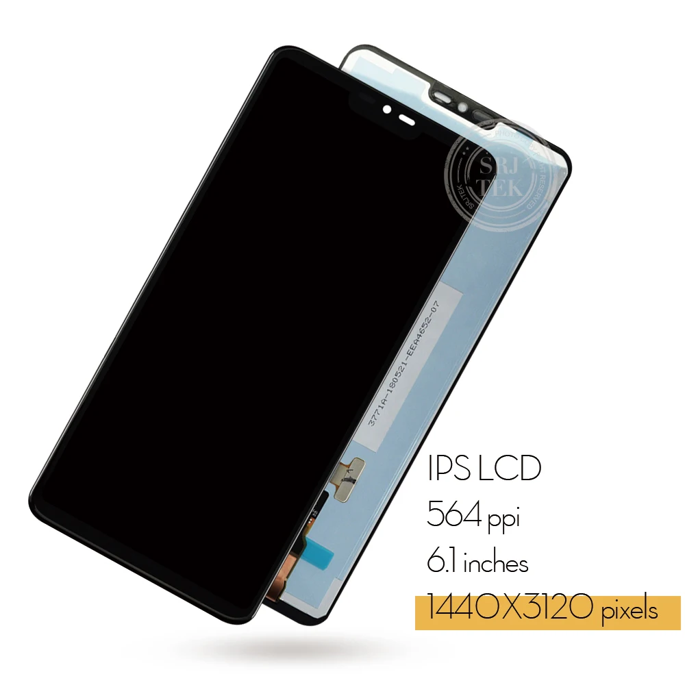 6,1 ''для LG G7 G710 ЖК-дисплей для LG G7 ThinQ дисплей панель сенсорный экран дигитайзер сенсор стеклянная рамка G710EM G710PM G710VMP дисплей