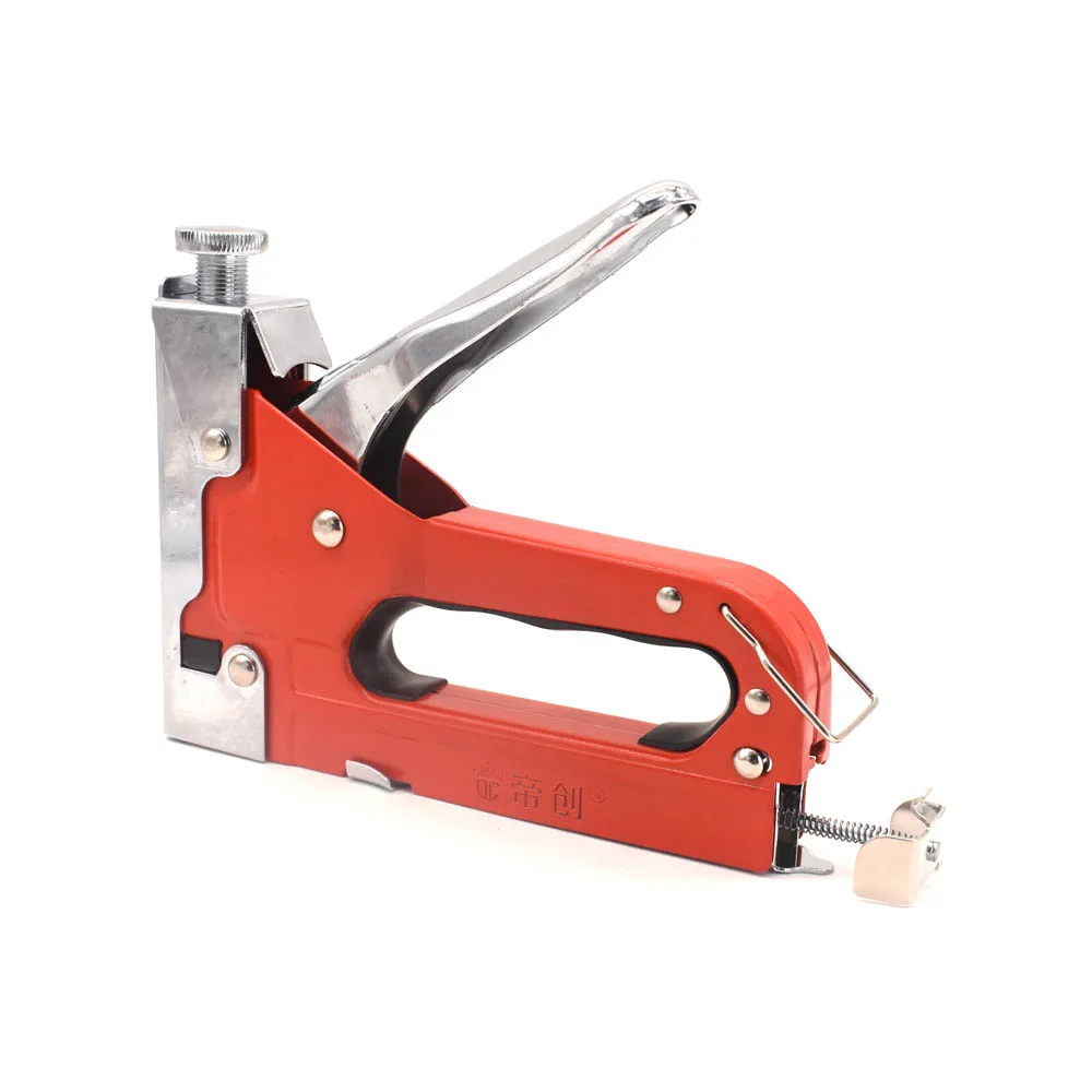 3 In 1 Nails Staples Gun Manual Stapling With Adjustable Pressure For Rivet Frame Nails