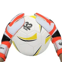 Professional Soccer Goalkeeper Gloves for Children, Anti-Slip, Finger Protection, Football Goalie Gloves, Kids, Wearable 2
