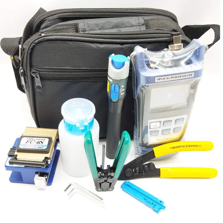 Kit d'outils à main en Fiber optique de haute qualité, kits d'outils en Fiber et outils terminaux