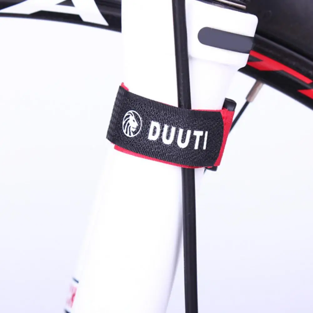 5Pcs 25cm Bicycle Handlebar Fixed Tape Road Bike Handlebar Strap Fishing Rod Tie Holder Strap Suspenders Fastener Hook Loop Ties bike handlebar tape bicycle handlebar strap bike accessory