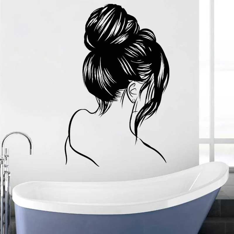 800px x 800px - Bathroom Stickers Back Naked Teens Room Decor Nude Girl Decal Hipster Home  Decoration Sexy Mural Hair O75 - Wall Stickers - AliExpress