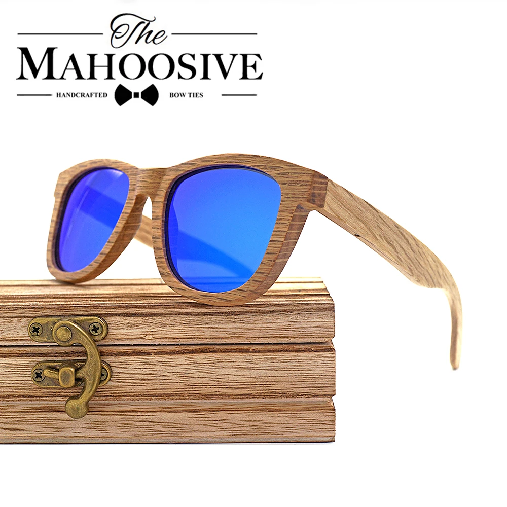 Деревянные деревянные солнцезащитные очки ручной работы поляризованные