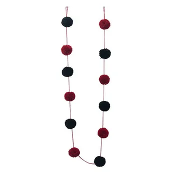 

Birthday Hanging String Christmas Tree Ball Holiday Wedding Party Festival Pendant Craft Wall Decor Woolen Yarn Ornament Garland