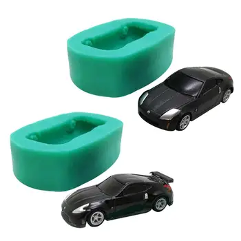 

Silicone Mold Racing Car Shaped Fondant Mold Puddings Chocolate Cake Mould For DIY Baking Cake Making Soaps Candles Mold