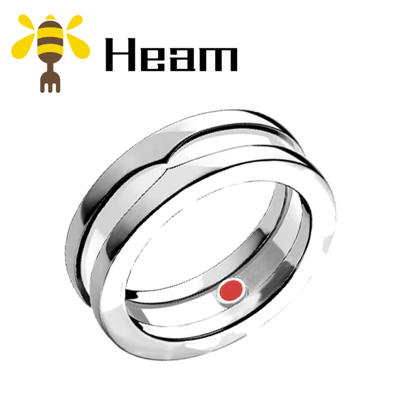 Heam, высокое качество,, серебро 925 пробы, болгарийская пара, кольцо для женщин, Керамическая форма, модные роскошные ювелирные изделия, свадебный подарок