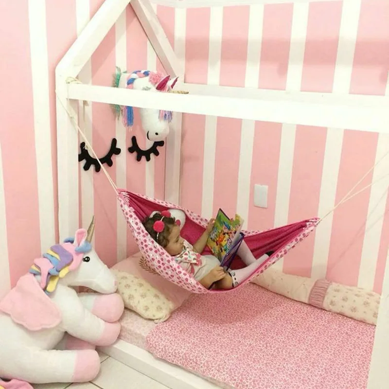 Cama de Dormir Berço do Bebê Camas do Bebê Recém-nascido Rede Infantil Seguro Destacável Balanço Elástico Ajustável Portátil 4 High Quality Mamãe e Bebê