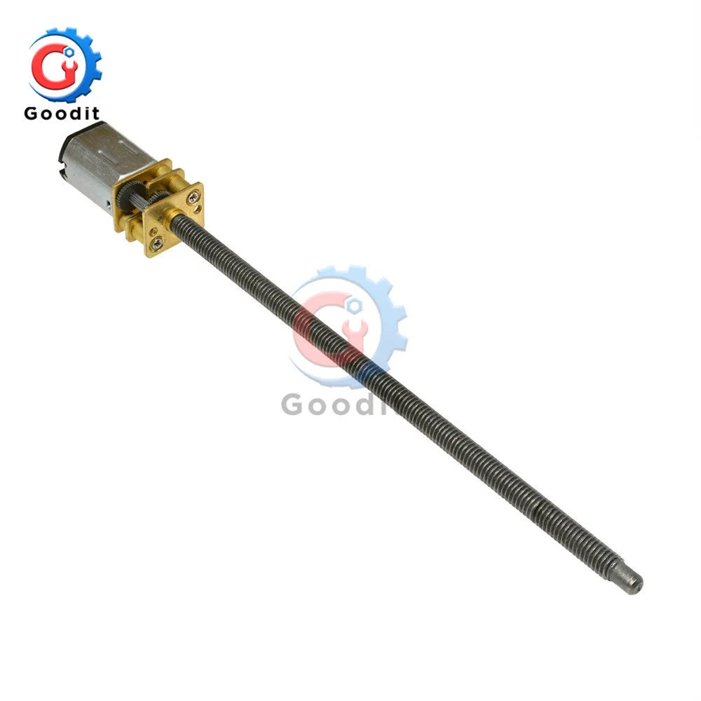 GA12-N20-M4* 100 DC винтовой мотор-редуктор 100 об/мин DC 3V 6V 12V интеллектуальная игрушка автомобиль DC мотор-редуктор аксессуары низкооборотный двигатель