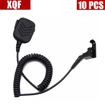 

XQF 10PCS Shoulder Remote Handheld Speaker Mic for Motorola ASTRO SABER, SABER SI Multipin Two Way Radio