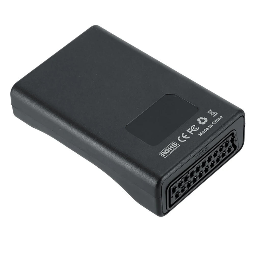 Мини HDMI к SCART композитный видео конвертер стерео аудио адаптер портативный конвертер с USB кабелем