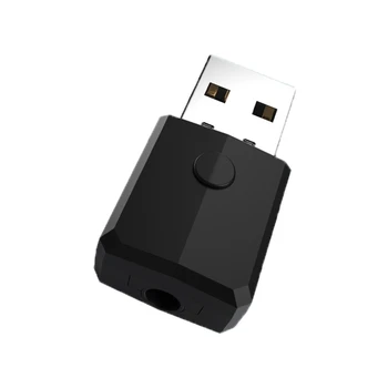 

USB Bluetooth 5.0 o Transmitter Receiver Adapter Wireless Stereo Music o 3.5mm AUX for TV PC Car Home
