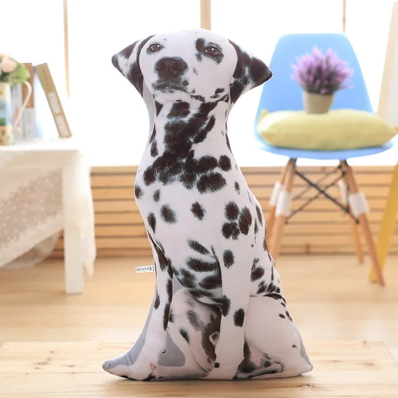 LREA новая плюшевая игрушка cojines, милая подушка для собаки, подушка для спальни, дивана, декоративная подушка