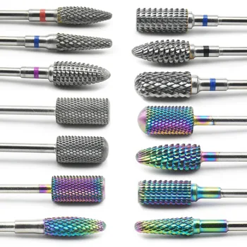 

16 Type Nail Drill Bits Milling Cutter Nail Art Drill Bit For Manicure Cuticle Clean Bit Elecric Machine Pedicure Accessory