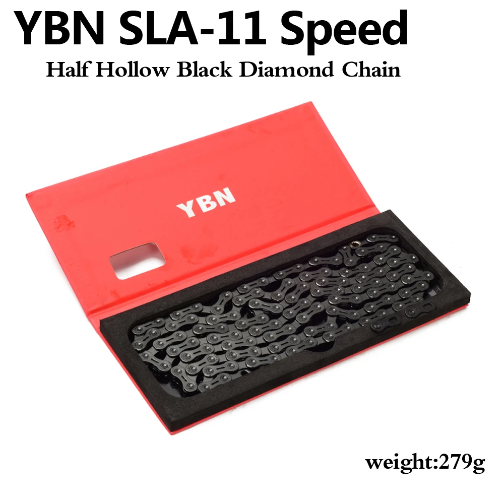 Цепь велосипедная YBN полый велосипедный шоссейный велосипед с 11 скоростями 110 л