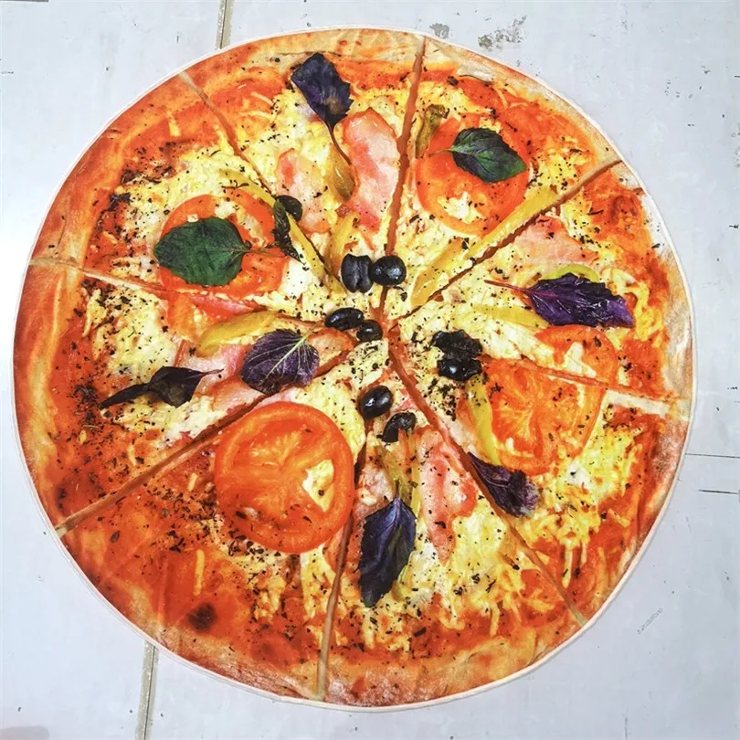 Красный Одеяло Tortilla, Фланелевое детское одеяло, 3D принт, одеяло для пиццы, флисовое детское одеяло для пеленания, мягкое одеяло, смешное плюшевое покрывало - Цвет: Красный