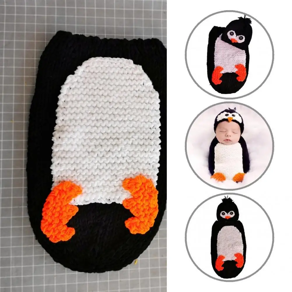 

Hand Washable Unisex Newborn Swaddle Clothing Set for Taking Photos