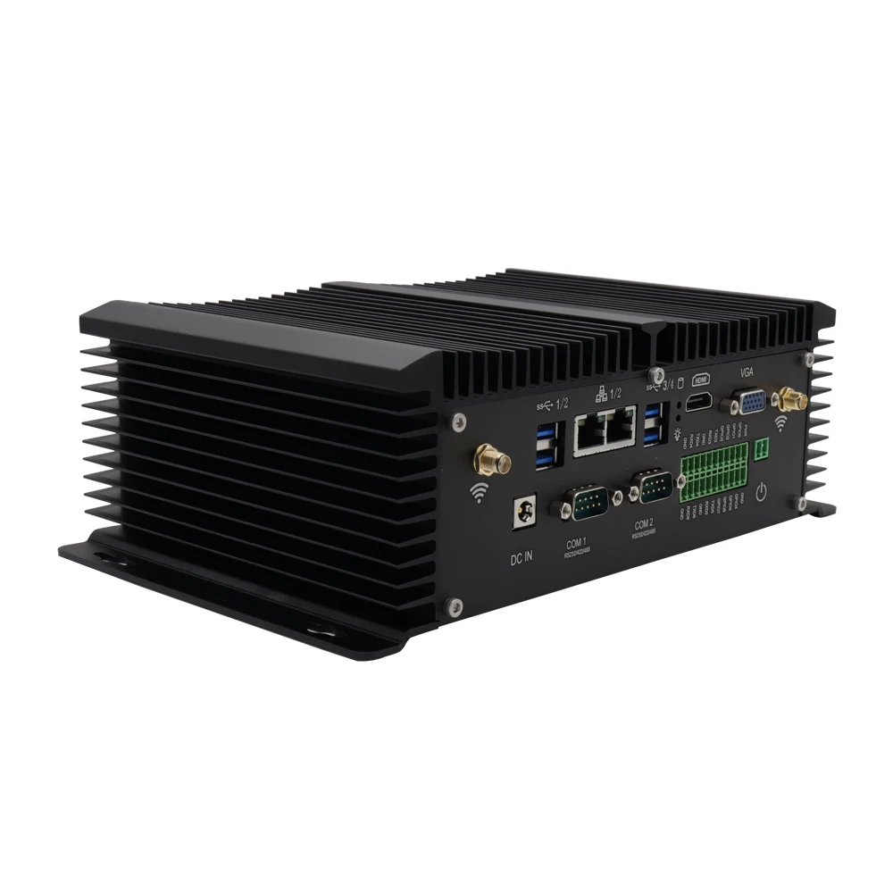 Мини ПК 8 го поколения Core i5 8250U RS232/485 COM 2 intel NUC i7 7500u персональный настольный
