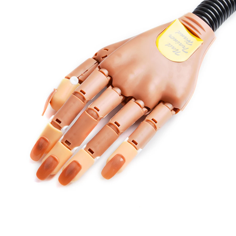 

Nail Practice Hand Mobible Practice Hand Silicone Art Equipment Manicure Tool Nail Practice Hand Model For Nail Art Training