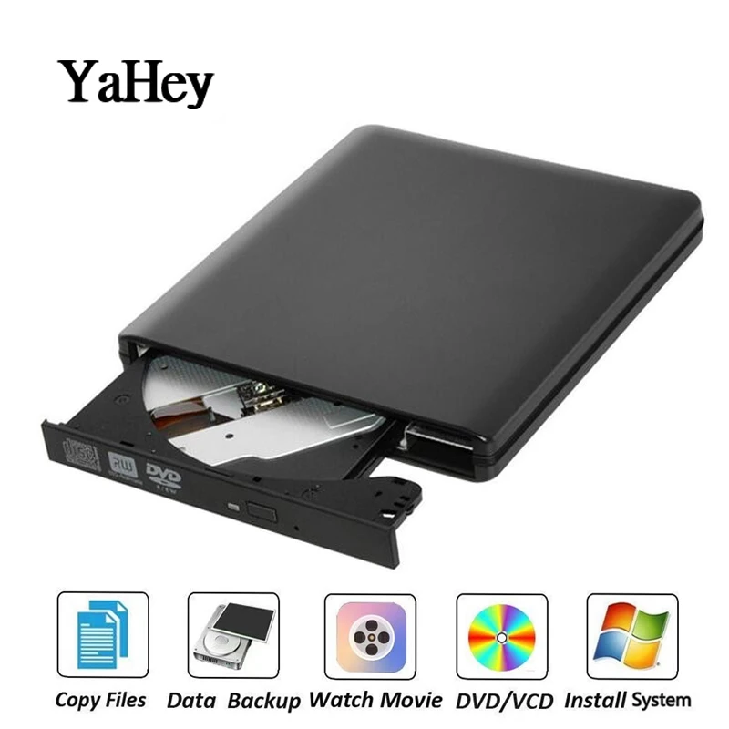

USB 3.0 High Speed DL DVD-RW Burner CD Writer External DVD Optical Drive Portatil for Apple/ HP Laptops ,Desktop PC