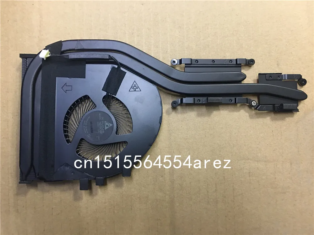 Novo e Original Ventilador de Refrigeração Conjunto do Dissipador de Calor Portátil Lenovo Thinkpad Cpu Radiador Cooler 01aw389 01aw390 T460p T470p - Imagem 2