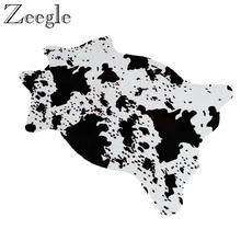 Zeegle напольный дверной коврик с животным принтом, коврик для гостиной, противоскользящий прикроватный коврик, мягкий спальный коврик моющийся коврик для ног