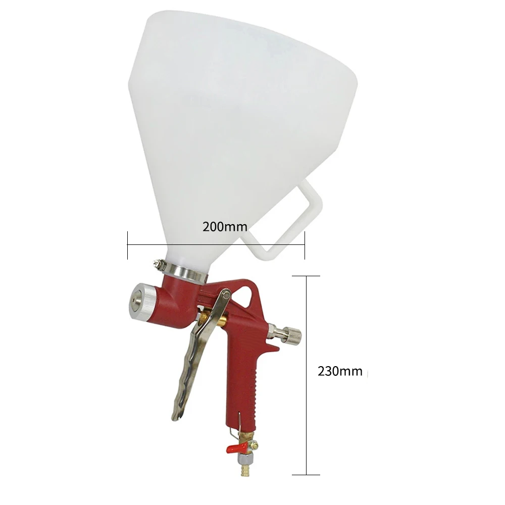 Air Hopper Gravity Spray Gun Paint Texture Tool Drywall Painting