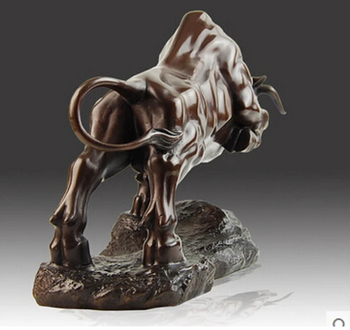 812+++++Weight 30 KG 60*20*40cm Collectible Art bronze Bull Signed Milo Bookend Book Marble cooking tools Decoration | Дом и сад