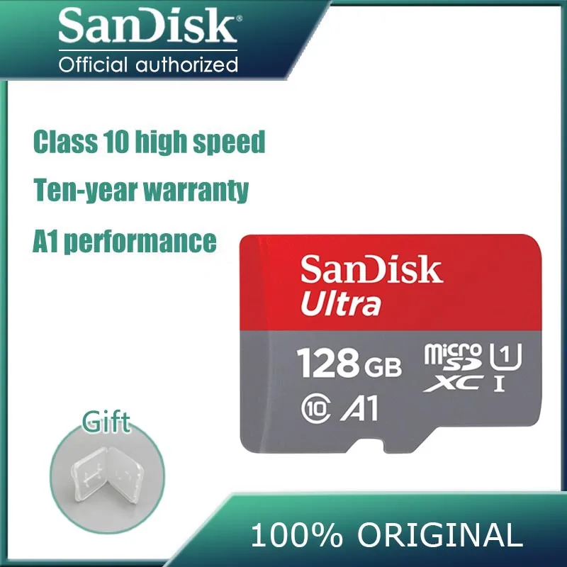 Двойной Флеш накопитель SanDisk Uitra 256 Гб карта памяти Micro SD 16 оперативной 32