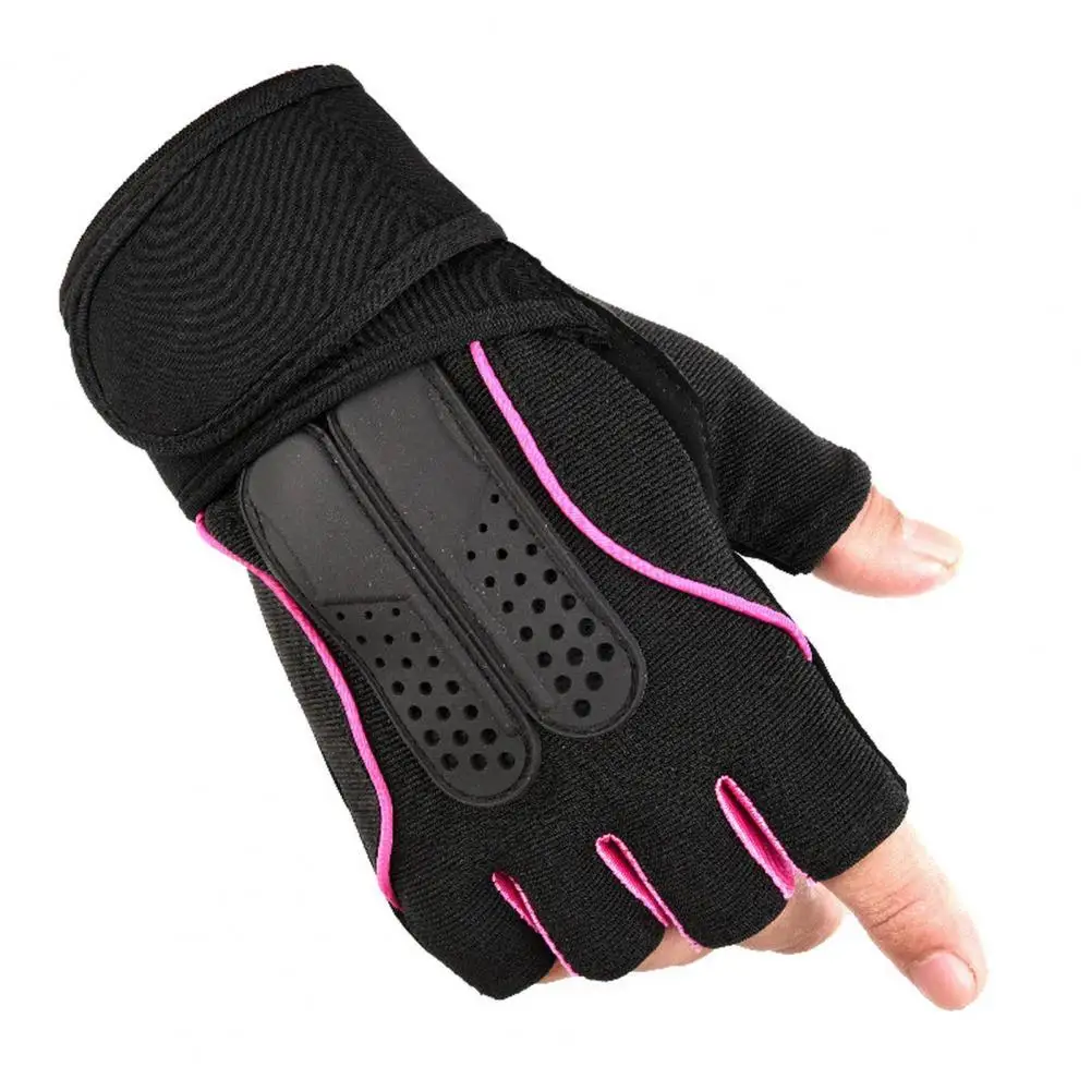 1 Pair Anti-Slip Fitness Gloves, sports gloves,half finger gloves,weight lifting gloves
