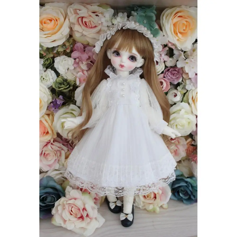 

[wamami] Lolita Birds Dress Skirt For 1/6 1/4 MSD YOSD BJD Doll Dollfie Outfits