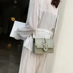 Женская сумка с машинной прошивкой, новинка 2019, модная Корейская версия, летняя стильная маленькая, свежая, маленькая квадратная сумка