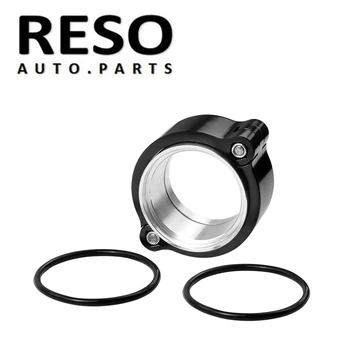 

RESO--Exhaust V-band Clamp w Flange System Assenbly Anodized Clamp For 2" 2.5" 3" OD Turbo Dump Pipe