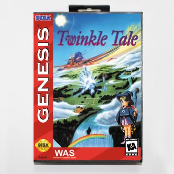 

Twinkle Tale 16bit MD Game Card For Sega Mega Drive/ Genesis with Retail Box