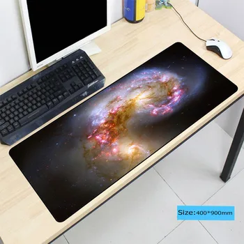 

Space Outer Speed Version Large Gaming Mouse Pad Lockedge Mouse Mat For Laptop Computer Desk Pad Keyboard Mat For CSGO