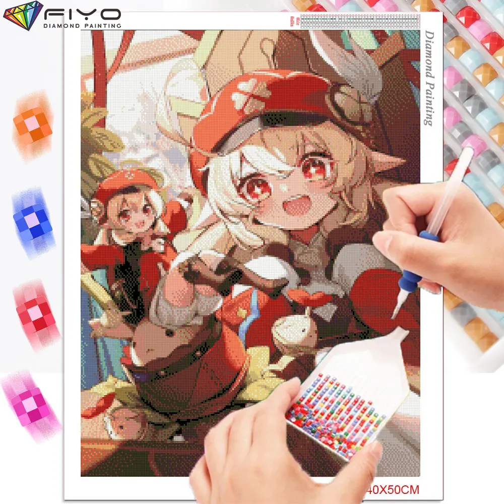Genshin Impact Diamond Painting Anime New Collection 2022 Full Diamond  Mosaic Home Decor 5d Cross Stitch Kit Art Embroidery