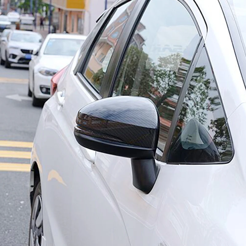 Honda FIT JAZZ 2014-2018 ׼ ABS ź  ڵ ̷ Ŀ  Ŀ Ʈ ī Ÿϸ 2pcs