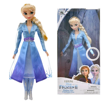 2020 быстро раскупаемый 1 шт. 100% новый Disney 28 см платье принцессы Анны Эльзы из