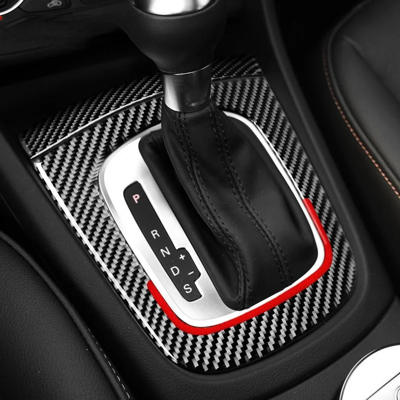 

Панель управления переключением передач из углеродного волокна для украшения салона автомобиля, наклейки и Переводные картинки для Audi Q3 ...