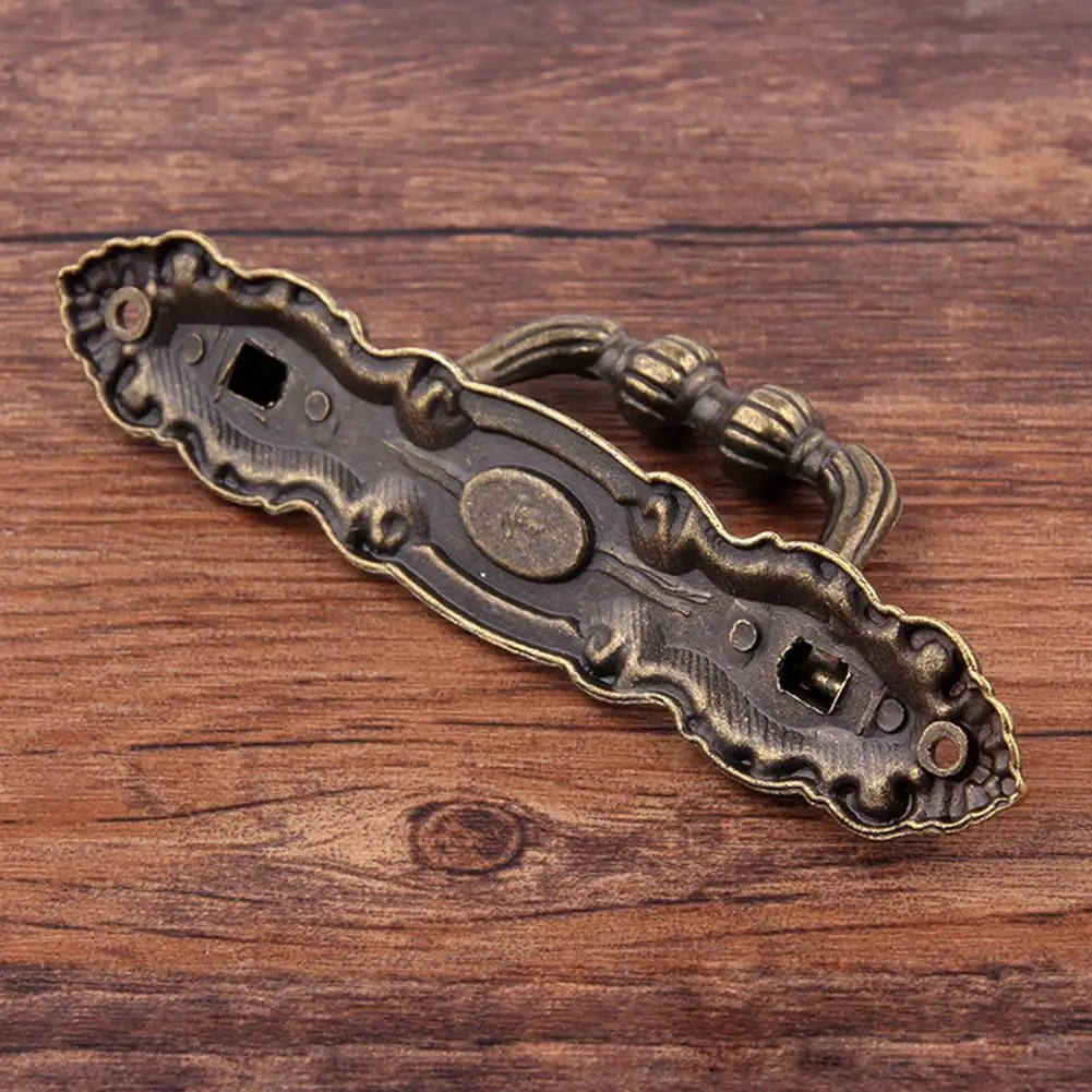 Antique Bronze Pull Handles For Drawer Cabinet Door Drawer Wardrobe Closet Box Pulls Pulls Wooden Bin Handles Handle Chest H2G3 furniture handles kitchen door handles
