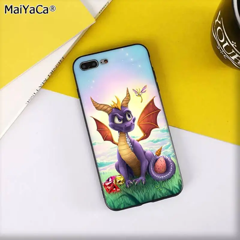 A12 MaiYaCa Spyro Дракон Новинка чехол для телефона Fundas чехол для iPhone 11 pro XS MAX 8 7 6 6S Plus X 5 5S SE XR чехол - Цвет: A12